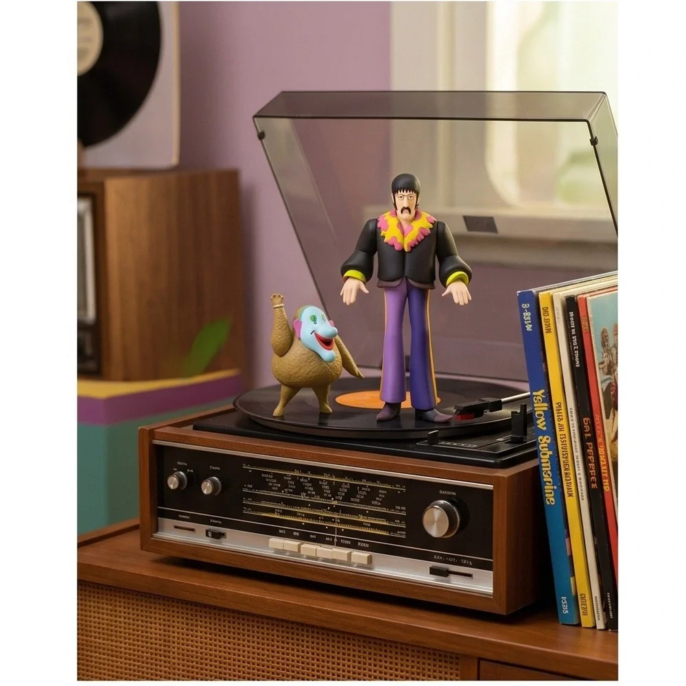 Beatles Yellow Submarine Vintage John Lennon & Jeremy Figure McFarlane‎ 1999 NIB
